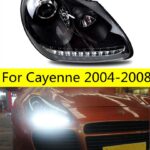 LED Lighting Accessories for cayenne 2004-2008 Car Upgrade Headlight Porsche DRL High Beam Head Lamp