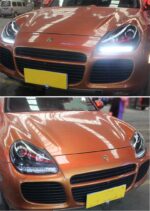 LED Lighting Accessories for cayenne 2004-2008 Car Upgrade Headlight Porsche DRL High Beam Head Lamp - Image 5