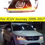 Car Styling Head Lamp for JCUV Headlights 2008-20 19 Journey LED Headlight DRL Freemont Angel Eye Bi Xenon Beam Accessories