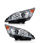 Car LED Headlights for Lexus ES 2007-2012 ES 350 DRL Bi-Xenon Lens Turn Signal Headlight Daytime Lights - Image 2