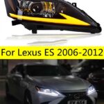 Head Lamp for Lexus ES300 LED Headlight 2006-2012 Headlights ES240 ES350 DRL Turn Signal High Beam Angel Eye Projector Lens