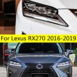 Car Headlight Assembly for Lexus RX270 20016-20 19 RX350 RX30 LED Headlight DRL Daytime Running Light Accessories