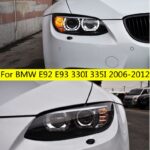 Automobile front Light For BMW E93 2006-12 Headlight Assembly E92 330I 335I LED Bifocal Lens High Beam Lamp Running Lights