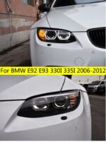 Automobile front Light For BMW E93 2006-12 Headlight Assembly E92 330I 335I LED Bifocal Lens High Beam Lamp Running Lights