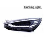 Dual Beam Lens Lamp For Ford Focus 20 19 Headlight Assembly Car Daytime Running Light LED Streamer Turn signal Light - Image 5