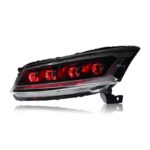 For Honda Accord LED Headlight 2008-2013 Car LED Turn Signal Headlamp Demon Eye Dual Beam Lens Headlights - Image 3