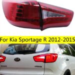 Auto LED Taillights For Kia Sportage R 20 12-20 15 Brake Reversing Rear Lights Sportage Dynamic Turn Signal Running Light