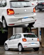 Car Rear Lamp For Volkswagen Polo LED Tail Light 20 11-20 18 LED Brake Lights Reverse Fog Taillights Auto Accessories - Image 4
