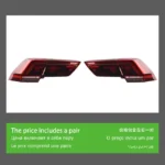 Car Styling For VW Tiguan L LED Tail Light 20 16-2021 Taillights Rear Lamp LED DRL Running Signal Brake Reversing Parking Lights Facelift - Image 6