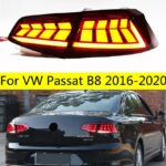 Car LED Rear Lamp For VW Passat B8 Tail Light Assembly 20 16-20 20 LED Fog Brake Turn Signal Lights Auto Accessories