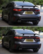 Car Tuning Taillights For Corolla Hybrid LED Tail Light 20 19-2021 Toyota Altis Rear Fog Brake LED Turn Signal Lights - Image 2