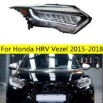 Head Lamp Assembly For HR-V LED Headlight 20 15-20 18 Headlights HRV Vezel High Beam Angel Eye Turn Signal Running Lights