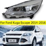 Headlights Assembly For Ford Kuga Escape LED Head Light 2014-20 16 Headlight Xenon Bulb Turn Signal Light High Beam Daytime Lights
