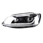 Jetta Sagitar MK6 2012-16 LED Headlight Assembly Retrofit Turn Indicator Lens Car Daytime Running Headlight - Image 3
