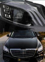 auto headlights For Benz W205 2014-20 20 C200 C260 C300 Full LED Head Lamp Car Tuning Light Parts Plug And Play - Image 5