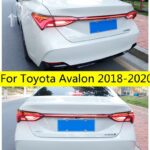 Pair Of Car Tail Light Assembly For Toyota Avalon 18-20 Rear Light DRL+Turn Signal +Brake + Reverse LED lights