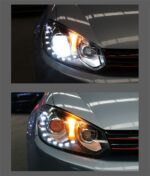 Car Front Headlights For VW POLO 2011-18 LED Headlight DRL Signal Projector Lens Automotive Head Lamp - Image 3