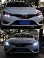 Toyota Mark X LED Headlight 2013-17 Headlights Reiz DRL Turn Signal High Beam Angel Eye Projector Lens - Image 3