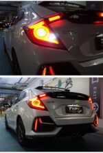 Automobile LED Tail Light For Honda Civic G10 Hatchback 16-2021 DRL Turn Signal Brake Fog Reversing Lighting Accessories - Image 4