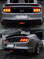 Full LED Tail Lamp For Mustang LED Taillight 15-20 Ford Rear Turn Signal Running Light Fog Brake Auto Accessories - Image 3