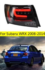 Tail Lamp For Subaru WRX LED Taillight Assembly 2008-2014 LED Fog Turn Signal Brake Reverse Lights Facelift