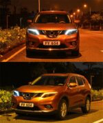 All LED Lights For Nissan X-trail LED Headlight 20 14-17 DRL Turn Signal High Beam Angel Eye Projector Lens - Image 4