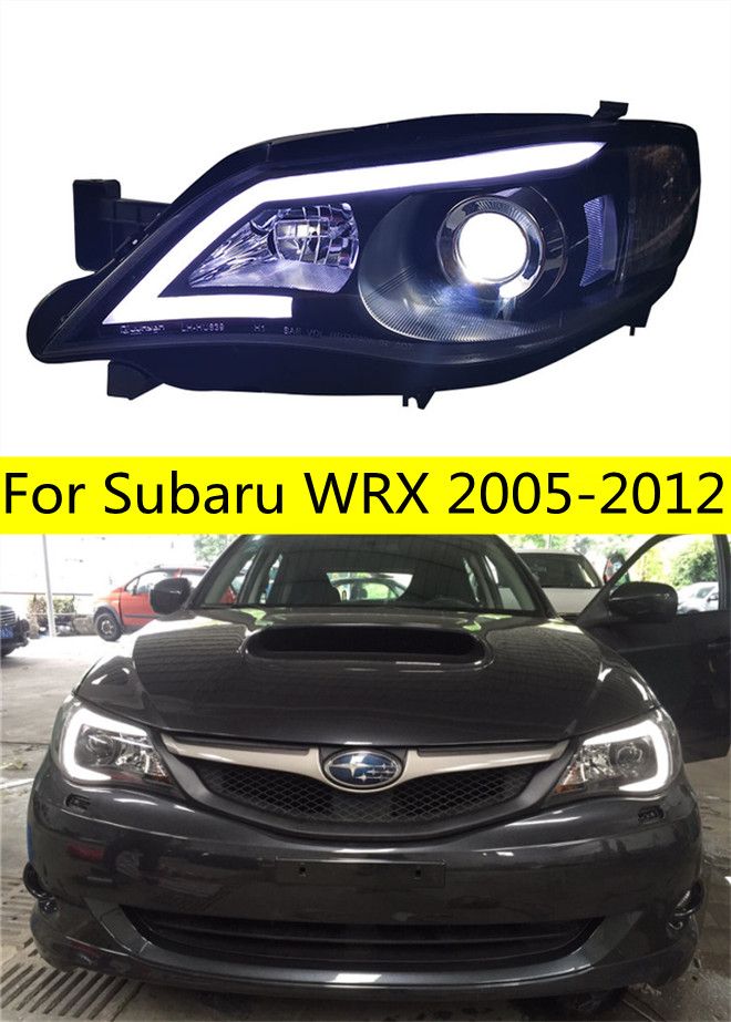 rBVaE2JonniAYtVsAAJEBM_tgrw472 Car Headlights For Subaru WRX LED Headlight Assembly 2005-2012 High Beam Daily Lights Turn Signal Front Lamp - Image 1