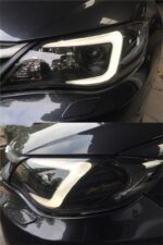 Car Headlights For Subaru WRX LED Headlight Assembly 2005-2012 High Beam Daily Lights Turn Signal Front Lamp - Image 4