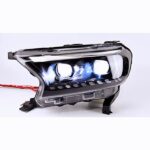 All LED Light For Ford Ranger LED Headlight 16-20 Everest T7 Car Parts Headlights Turn Signal High Beam Daily Lights - Image 3