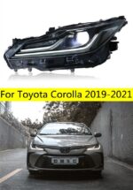 Headlight LED For Toyota Corolla LED Headlights 19-21 DRL Turn Signal Head Lamp High Beam Angel Eye Lights