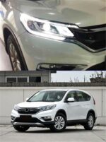 LED Headlight For Honda CR-V 2012-15 High Beam Head Lights Assembly DRL Turn Signal Angel Eye Lamp - Image 4