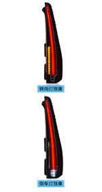 Car Rear Lights Assembly For Cadillac Escalade 2007-2014 LED Driving Lights Stream Turn Signal Fog Lamp - Image 5
