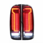 2 Pcs Lights For Ford Ranger LED Tail Light 20 15-20 Taillights Rear Lamp LED Signal Brake Reversing Parking FACELIFT Upgrade - Image 2
