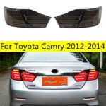 Car Tail Lights For Toyota Camry LED Fog Tail Light 2012-2014 Daytime Running Turn Signal Brake Reverse Lighting Accessories