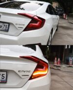 Car Lighting Accessories For Honda Civic LED Tail Light 16-21 Daily Lights LED Stream Turn Signal Reverse Fog Brake Lamp - Image 4
