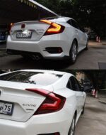 Car Lighting Accessories For Honda Civic LED Tail Light 16-21 Daily Lights LED Stream Turn Signal Reverse Fog Brake Lamp - Image 5