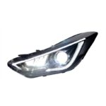 High Beam Head Light For Hyundai Elantra LED Headlight 20 11-16 Angel Eye Daily Lights Turn Signal Lamp - Image 3