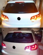 Cars Tail Light For VW Golf 6 Golf6 MK6 R20 2009-2012 Taillights LED DRL Running Lights Fog Lights Dynamic Signal Lamp - Image 4