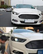 LED Headlights For Cars Mondeo Fusion 20 13-20 16 LED Dynamic Turn Signal Front Lights Blue DRL Headlights Assembly - Image 3