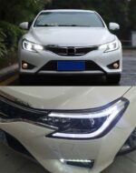 Car Headlights For TOYOTA REIZ Mark X 2013 LED Front Headlight DRL Bi-Xenon Lens Replacement High Beam Turn Signal Driving Lights - Image 5