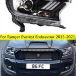 Cars LED Head Lights For Ranger Everest Endeavour Mustang Type 20 15-2021 Modified LED Lamps DRL Headlights