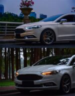 Car Styling For Ford Mondeo Fusion 20 17-20 20 Head lamp LED Headlight LED Dual Projector Headlights Replacement - Image 5