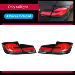 4 PCS Car Tail Lights For F10 F18 528i 530i 535i M5 20 11-20 17 Taillights Rear Lamp LED Signal Brake Reversing Parking light - Image 6