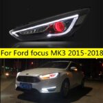 Car Parts LED Head Lamp For Ford Focus MK3 Headlights 20 15-20 18 LED Headlight DRL Turn Signal Driving Light