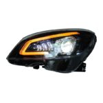 High Beam LED Headlight for Mercedes Benz W204 2007-2011Car Lights c200 c260 c300 LED Dynamic Turn Signal Running Headlights Angel Eye Lamp - Image 3