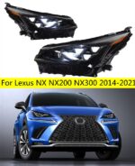 Auto Goods Front Lights For Lexus NX NX200 NX300 2014-2021 High Beam Headlights Daytime Running Headlight