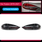 Automobiles Rear Lamp For Mondeo Fusion 20 19-2021 LED Fog DRL Turn Signal Lights Brake Reversing Taillights - Image 6