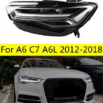 LED Lamps For A6 C7 A6L 20 12-20 18 MATRIX DRL Daytime Running Light LED Turn Signal High Beam Headlights