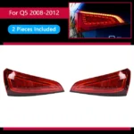 Car Styling Tail Lights For Q5 Q5L 20 08-20 18 Q7 Type Rear Lamp LED DRL Running Signal Brake Reversing Parking Light - Image 6