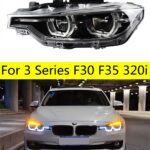 Car Lights Parts For 3 Series F30 F35 320i Head lamps LED Headlight LED Daytime Turn Signal Front Lamp